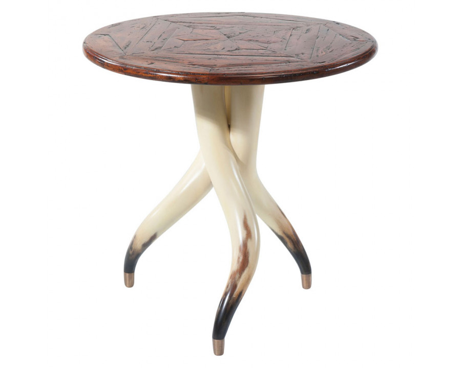 Theodore Alexander The Longhorn Side Table