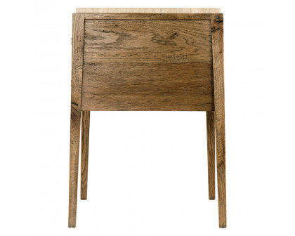 Theodore Alexander Hawkesford Nightstand - Light Echo Oak