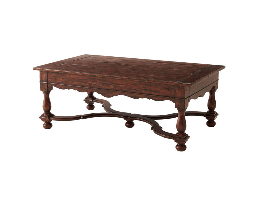 Theodore Alexander The Antiqued Cocktail Table