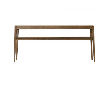 Theodore Alexander Tay Console Table - Light Echo Oak