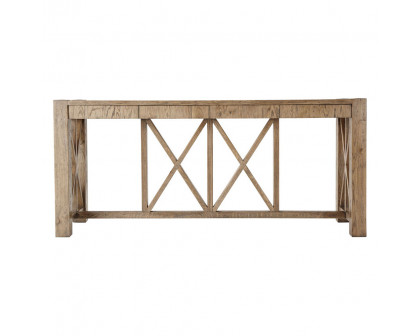 Theodore Alexander Orlando Bar Console - Light Echo Oak