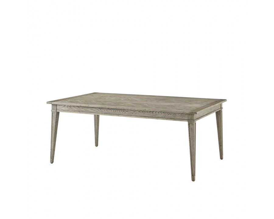 Theodore Alexander Callan Dining Table - Gray Echo Oak