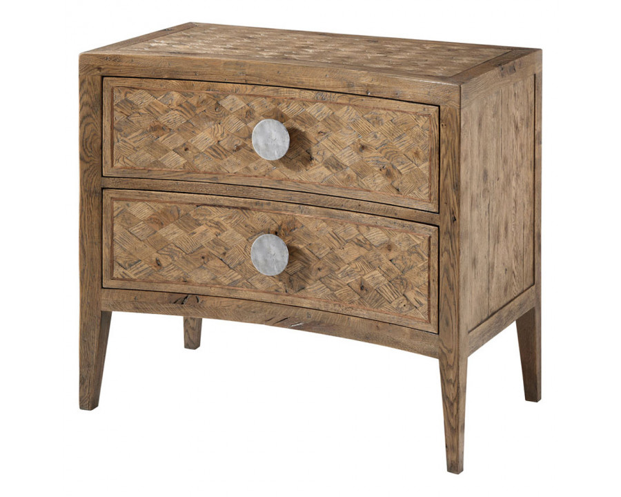 Theodore Alexander Weston Nightstand - Light Echo Oak