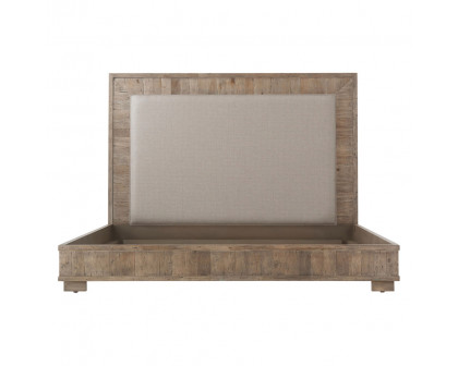 Theodore Alexander Tucker Us King Bed - Gray Echo Oak