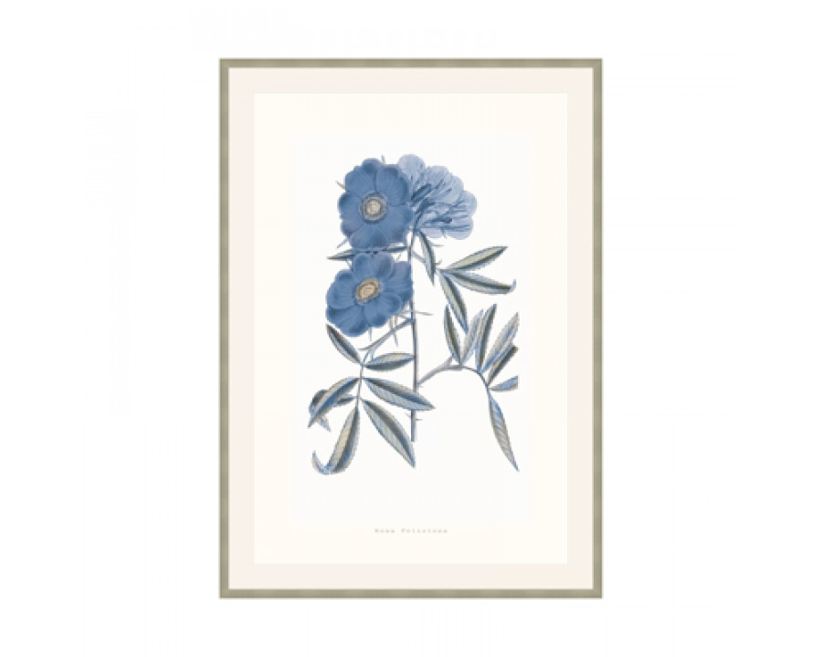 Theodore Alexander - Bouquet Blue 2 Wall Art