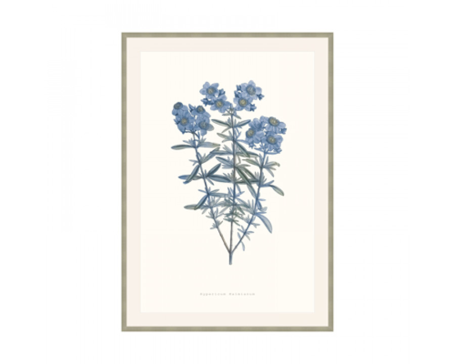 Theodore Alexander - Bouquet Blue 3 Wall Art