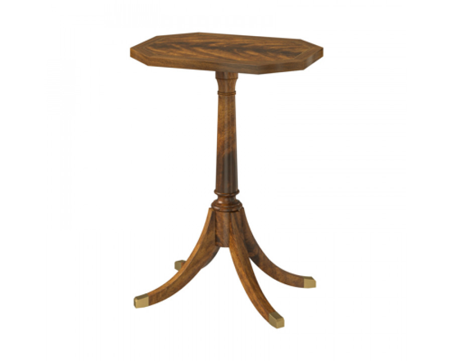 Theodore Alexander Sloane II Octagonal Occasional Table - Edwardian Brown