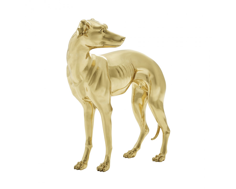 Theodore Alexander Levriero Piccola Sculpture - Polished Brass