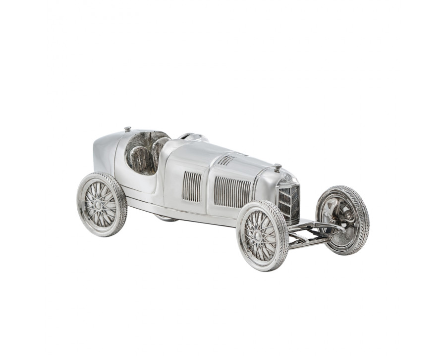 Theodore Alexander Millie Miglia Mark Sculpture - Nickel Plated Brass