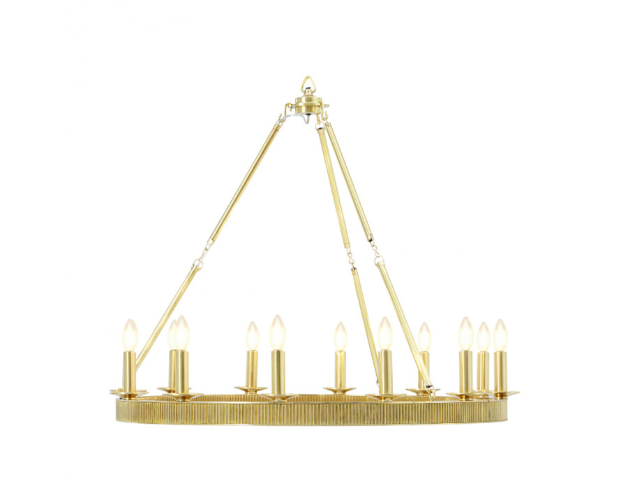 Theodore Alexander - Simon Media Round Chandelier