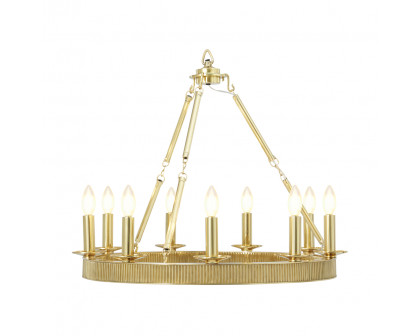 Theodore Alexander - Simon Media Round Chandelier