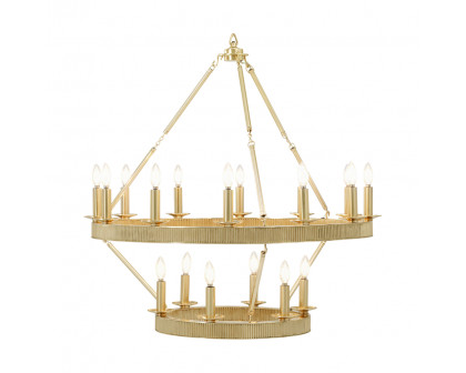 Theodore Alexander - Simon Media Round Chandelier