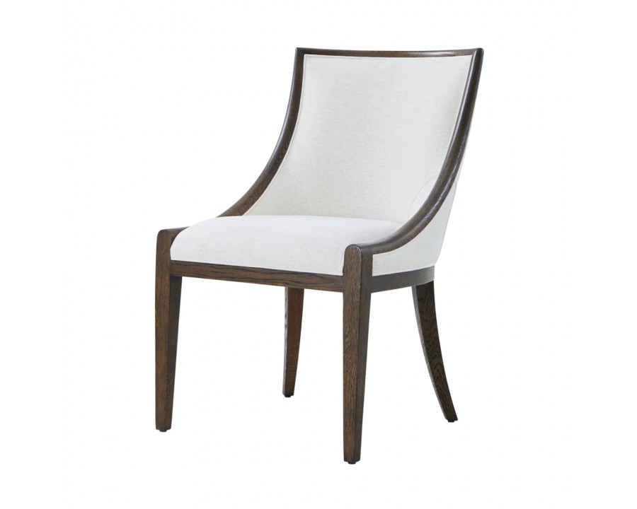 Theodore Alexander Surrey Side Chair - Brownstone