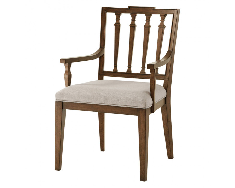 Theodore Alexander The Tristan Dining Armchair - Avesta Finish