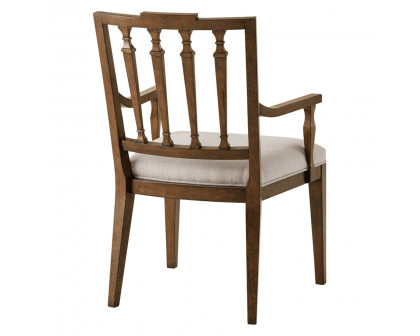 Theodore Alexander The Tristan Dining Armchair - Avesta Finish