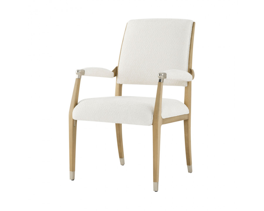 Theodore Alexander Origins Dining Armchair - Sesame