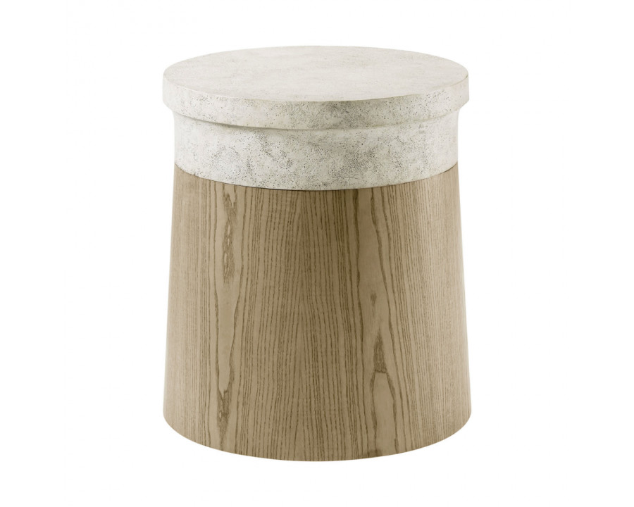 Theodore Alexander Catalina III Side Table - Dune