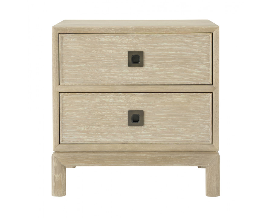 Theodore Alexander Montauk Small 2-Drawer Nightstand - Lighthouse