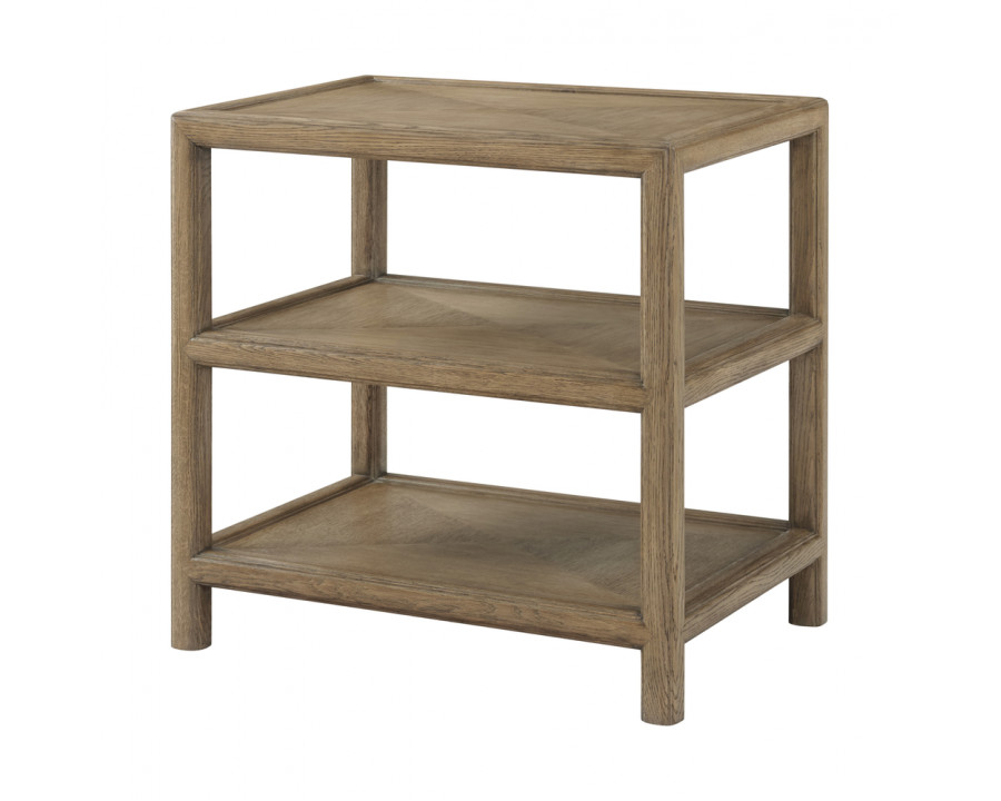 Theodore Alexander Montauk Rectangular Tall Side Table - Jetty