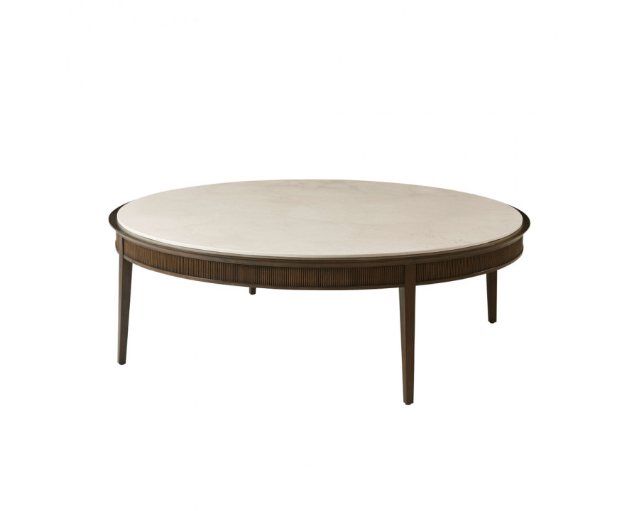 Theodore Alexander Lido Round Cocktail Table