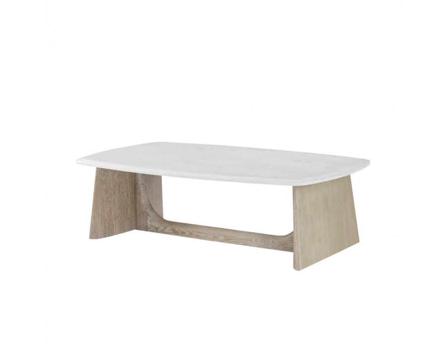 Theodore Alexander - Repose Wooden Quartz Top Coffee Table