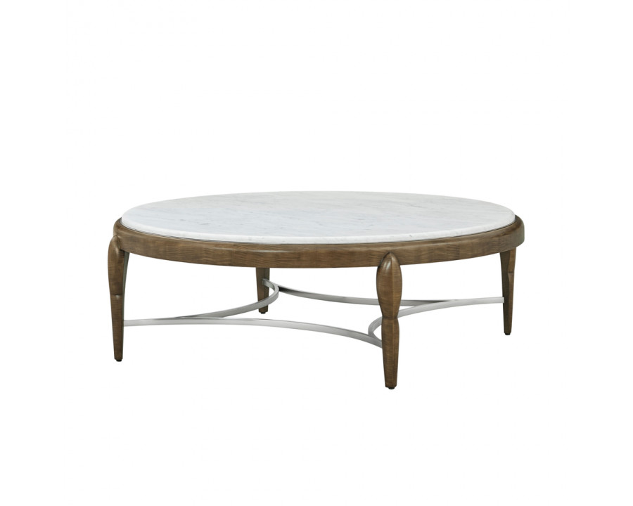 Theodore Alexander - Origins Round Cocktail Table in Landmark