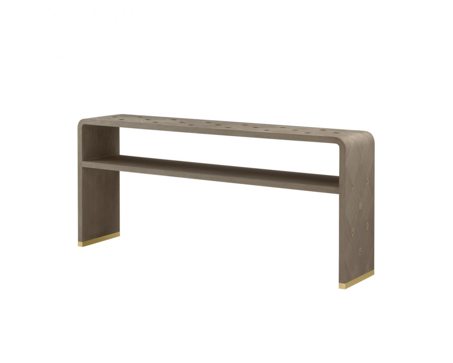 Theodore Alexander Judith Leiber Console Table - Mink