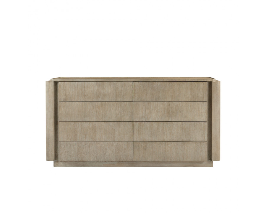 Theodore Alexander Repose 8-Drawer Dresser - Gray Oak