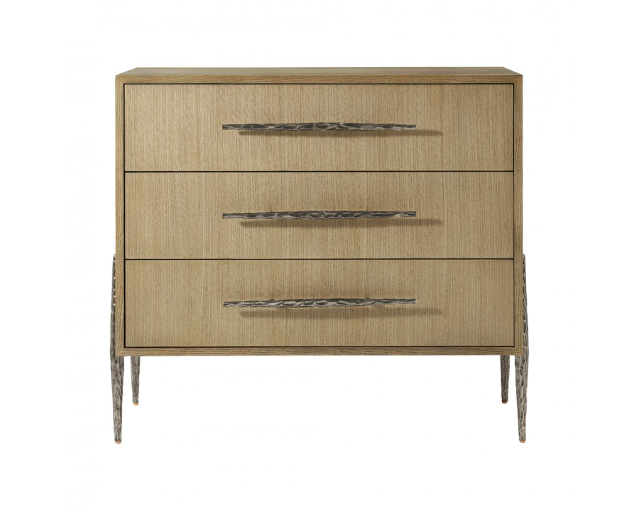 Theodore Alexander Essence Style 1 3-Drawer Nightstand - Blonde