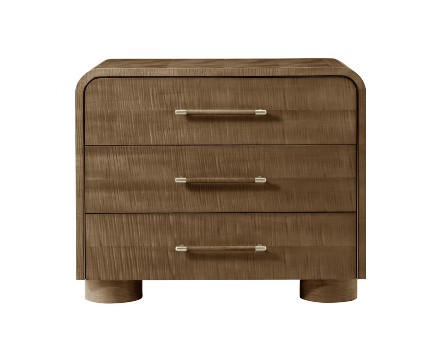 Theodore Alexander Origins II 3-Drawer Nightstand - Landmark