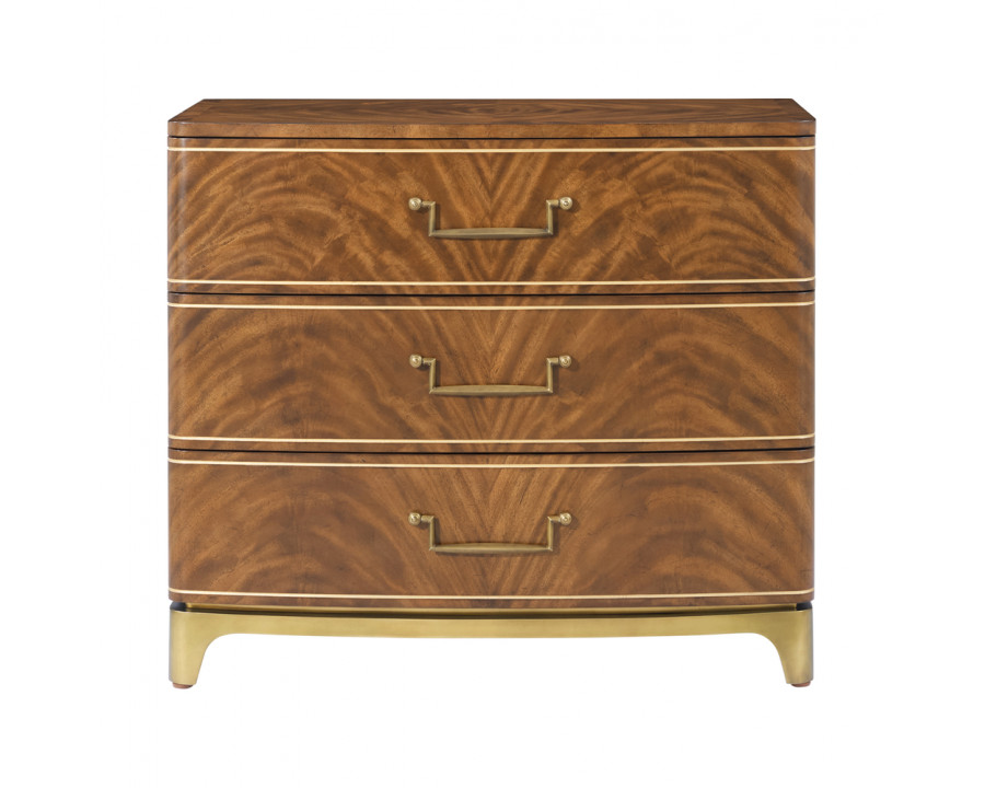 Theodore Alexander - Spencer London Burl Nightstand