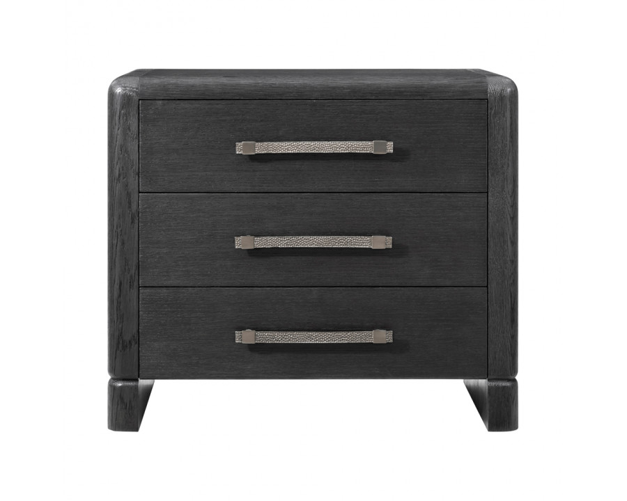 Theodore Alexander Luna 3-Drawer Nightstand - Palmer