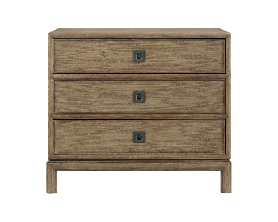 Theodore Alexander Montauk Large 3-Drawer Nightstand - Jetty