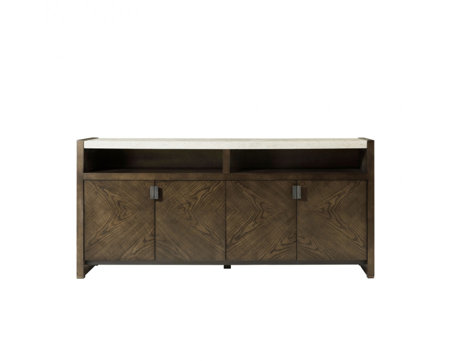 Theodore Alexander Catalina Media Cabinet - Earth