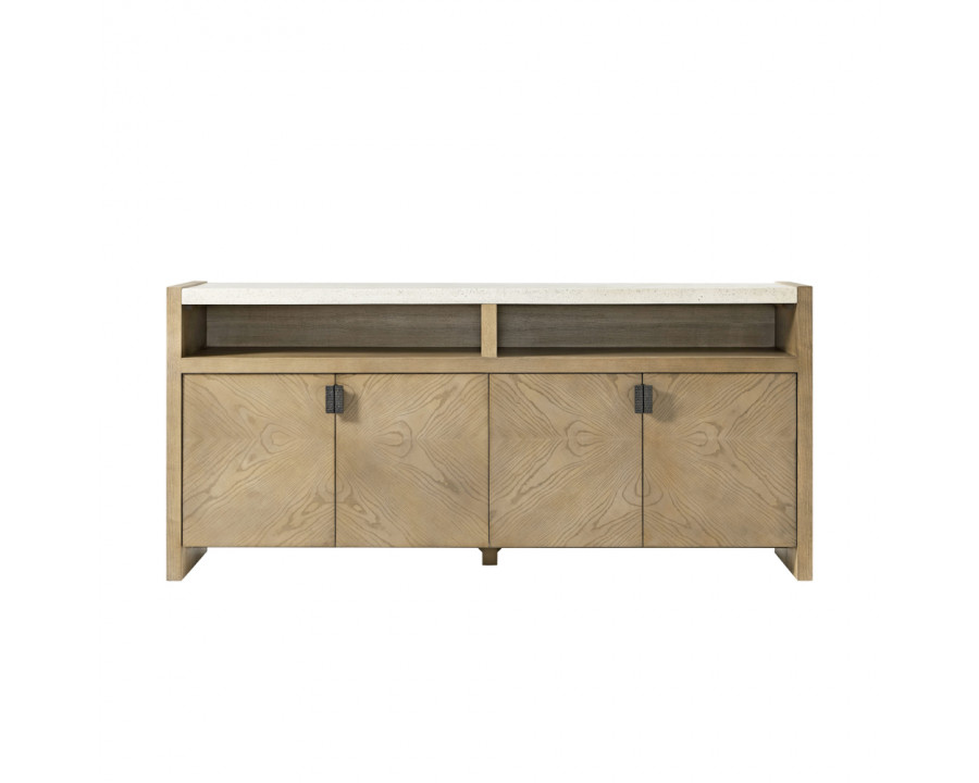 Theodore Alexander Catalina Media Cabinet - Dune