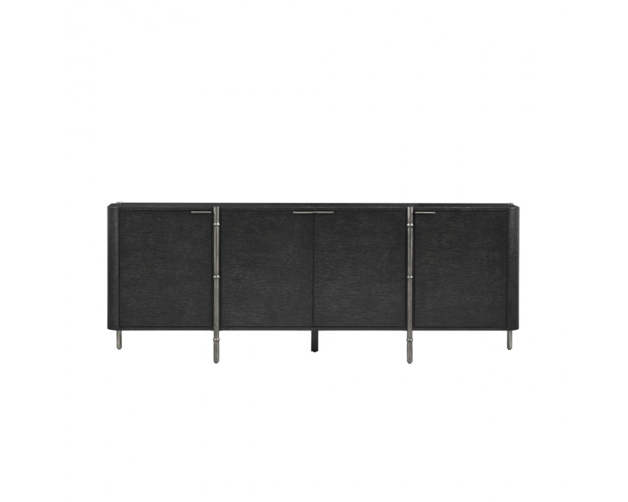 Theodore Alexander Kesden Style 1 Sideboard - Silent Black/Kesden Brass