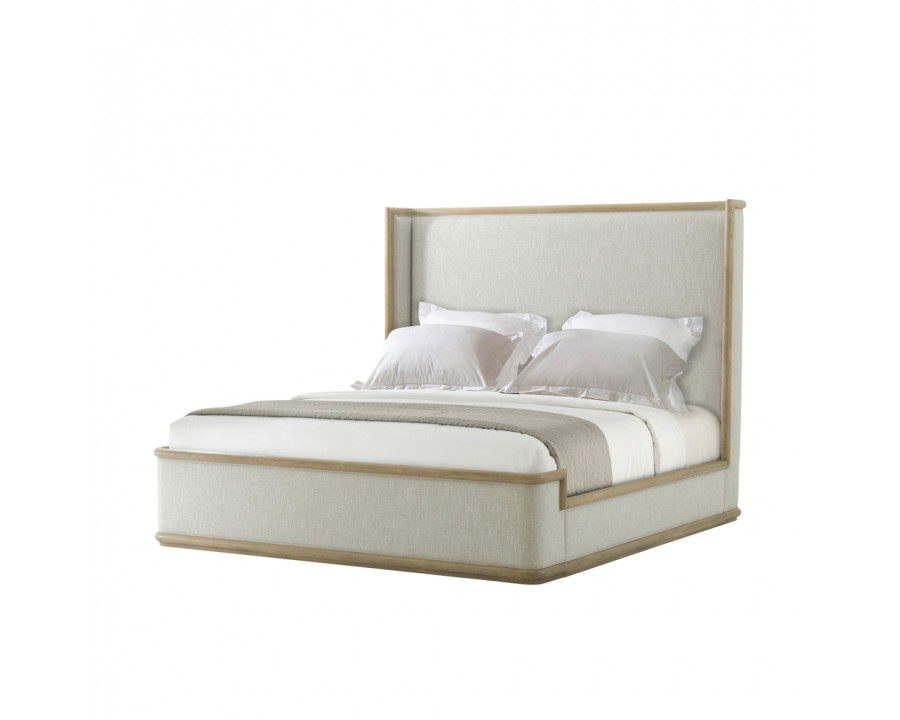 Theodore Alexander Catalina Upholstered Us King Bed - Dune