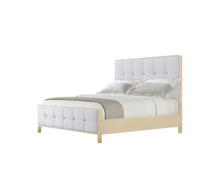 Theodore Alexander Judith Leiber Upholstered King Bed - Martini