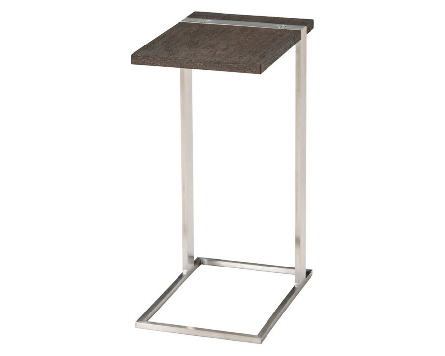 Theodore Alexander Dean Cantilever Accent Table - Anise/Nickel