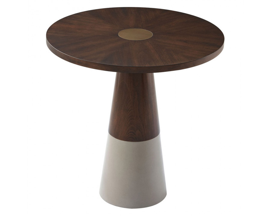 Theodore Alexander Vernon Accent Table - Almond Finish