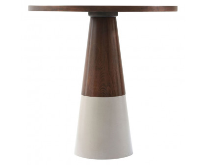 Theodore Alexander Vernon Accent Table - Almond Finish