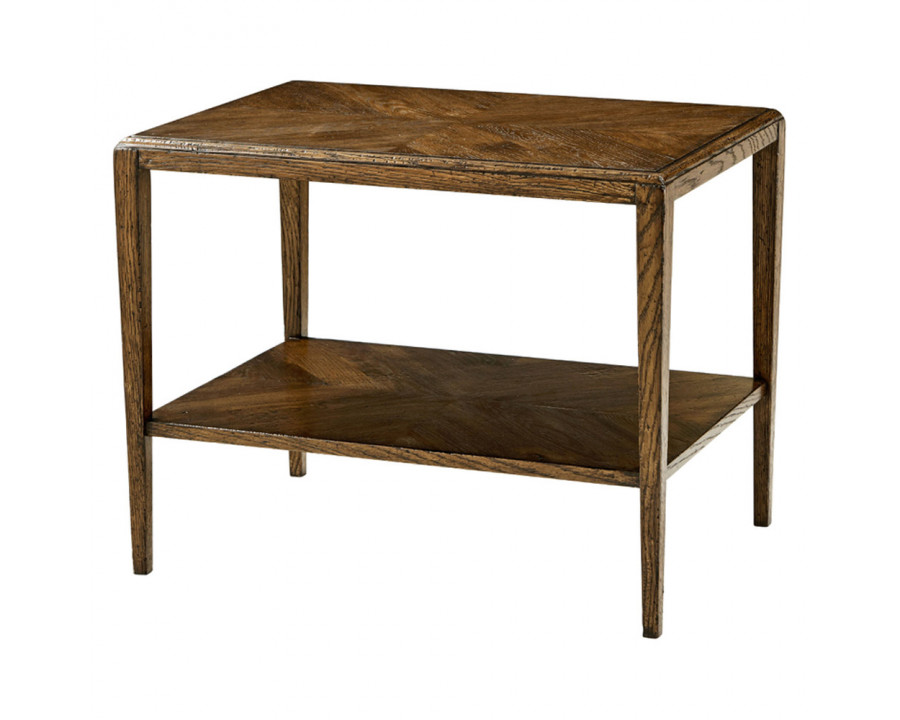 Theodore Alexander Nova Rectangular Side Table - Dusk