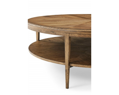 Theodore Alexander Nova Round Cocktail Table - Dawn