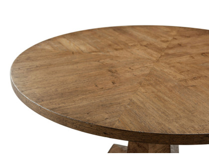 Theodore Alexander Nova Pedestal Dining Table - Dawn