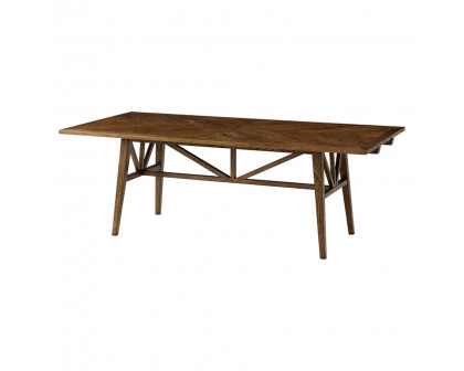 Theodore Alexander Nova Rectangular Extending Dining Table - Dusk