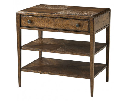 Theodore Alexander - Nova 2-Tier/2-Drawer Nightstand