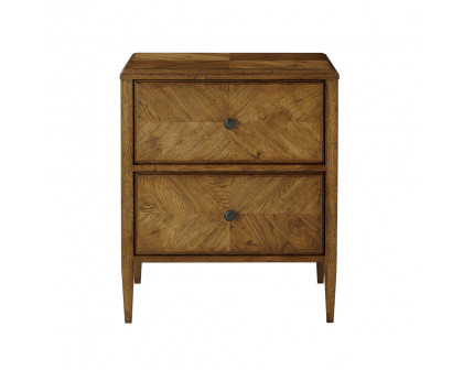 Theodore Alexander - Nova 2-Tier/2-Drawer Nightstand