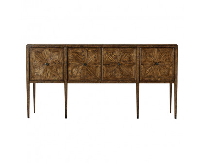 Theodore Alexander Nova 4-Door Rectangular Credenza - Dusk