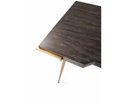 Theodore Alexander Cosmopolitian Writing Table - Rowan/Brass