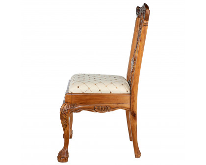 Toscano™ English Chippendale Side Chair - Mahogany